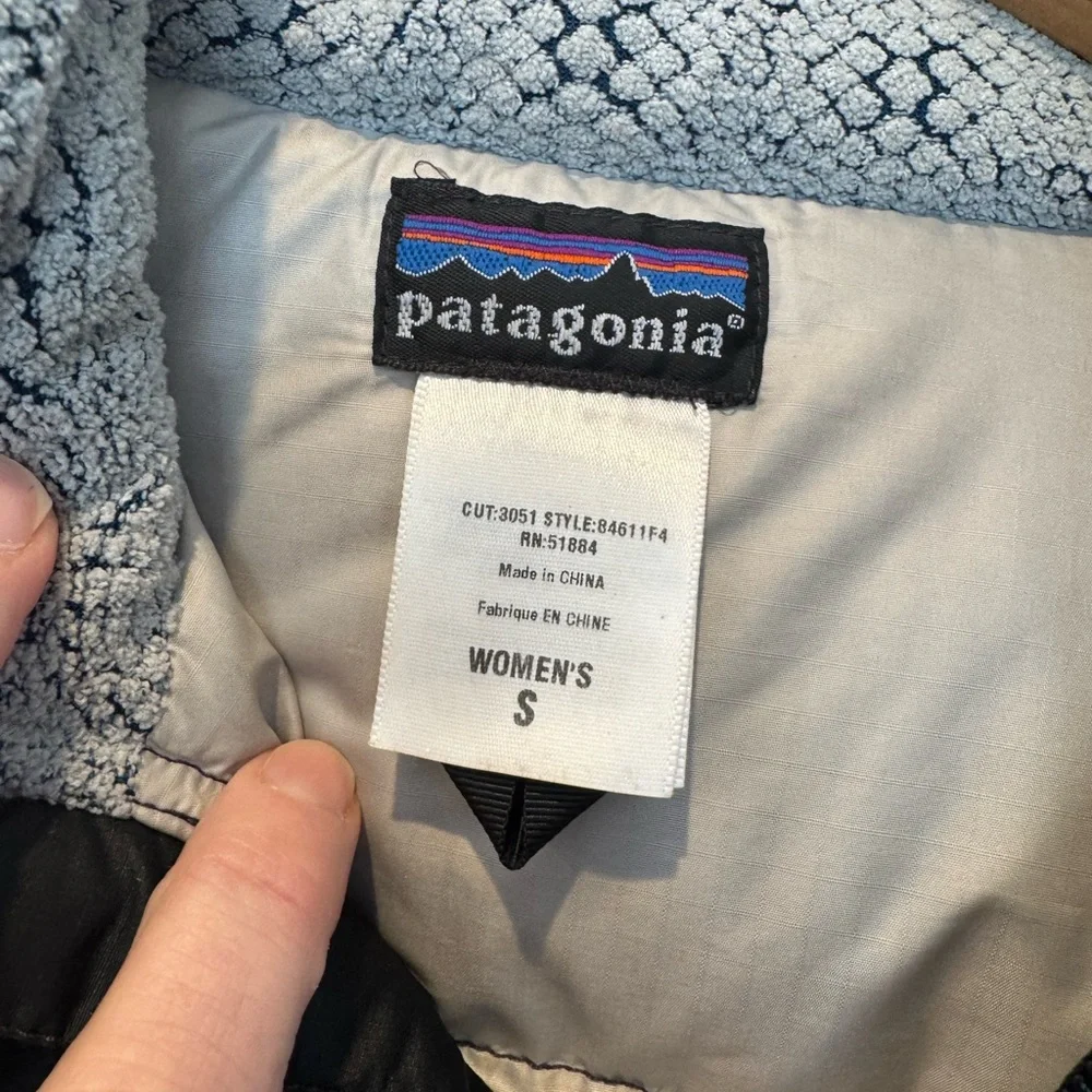 Vintage Patagonia Puffer Style 84611F4 High Collar Jacket / small - Picture 9 of 12
